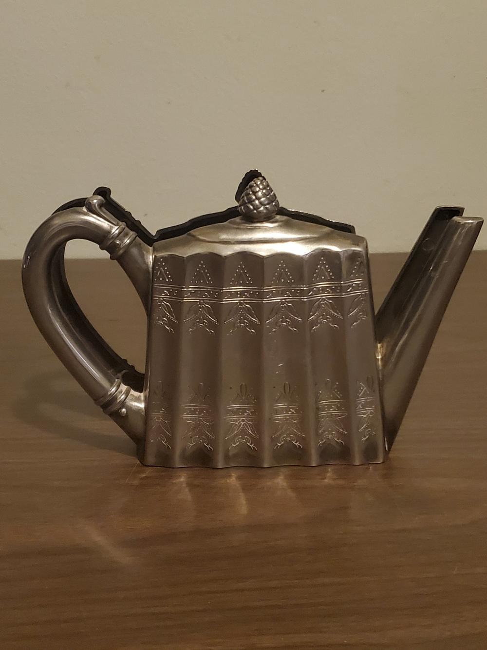 Godinger 1993 Silver plated napkinholder Teapot